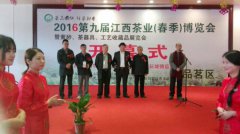 第九届江西茶业博览会开幕 首届皇菊产业高峰论坛举办